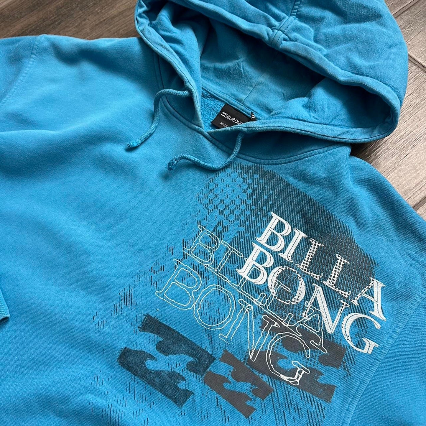 Billabong y2k baggy surf wear hoodie