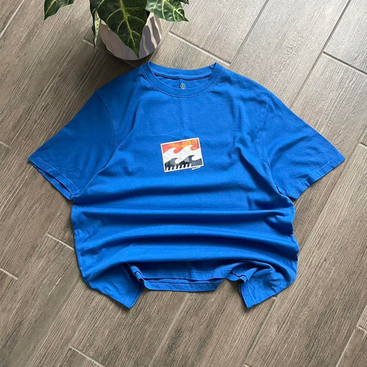 Billabong blue y2k tee