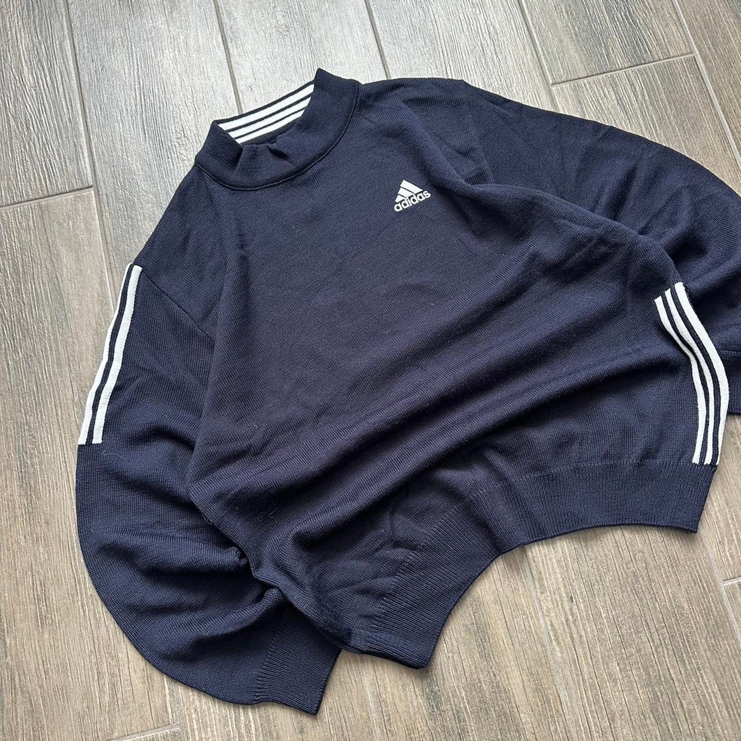 Adidas knitted oversized y2k L sweater