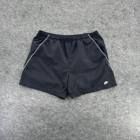 Nike Black White Piping Shorts