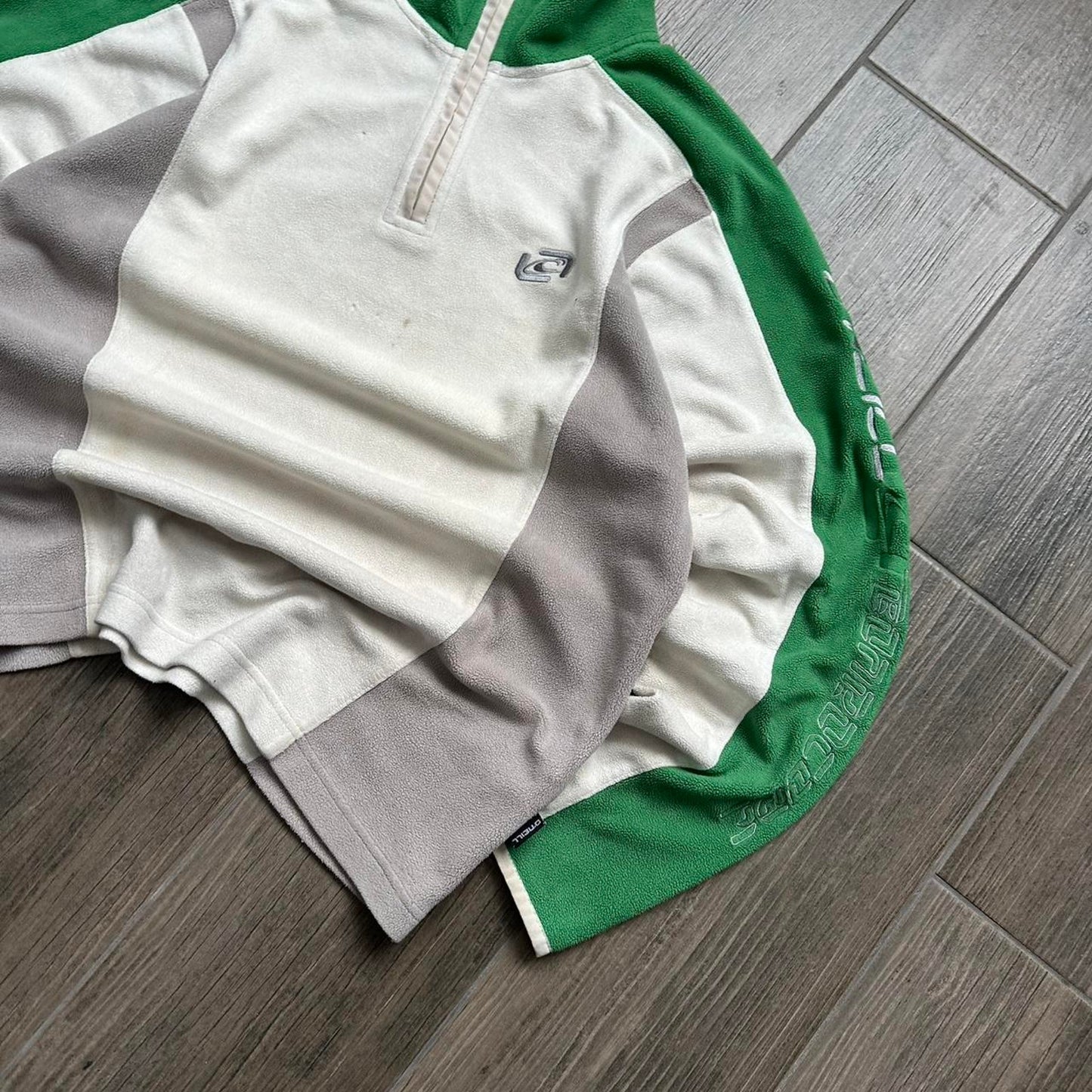 Oneill quarter zip fleece vintage jumper
