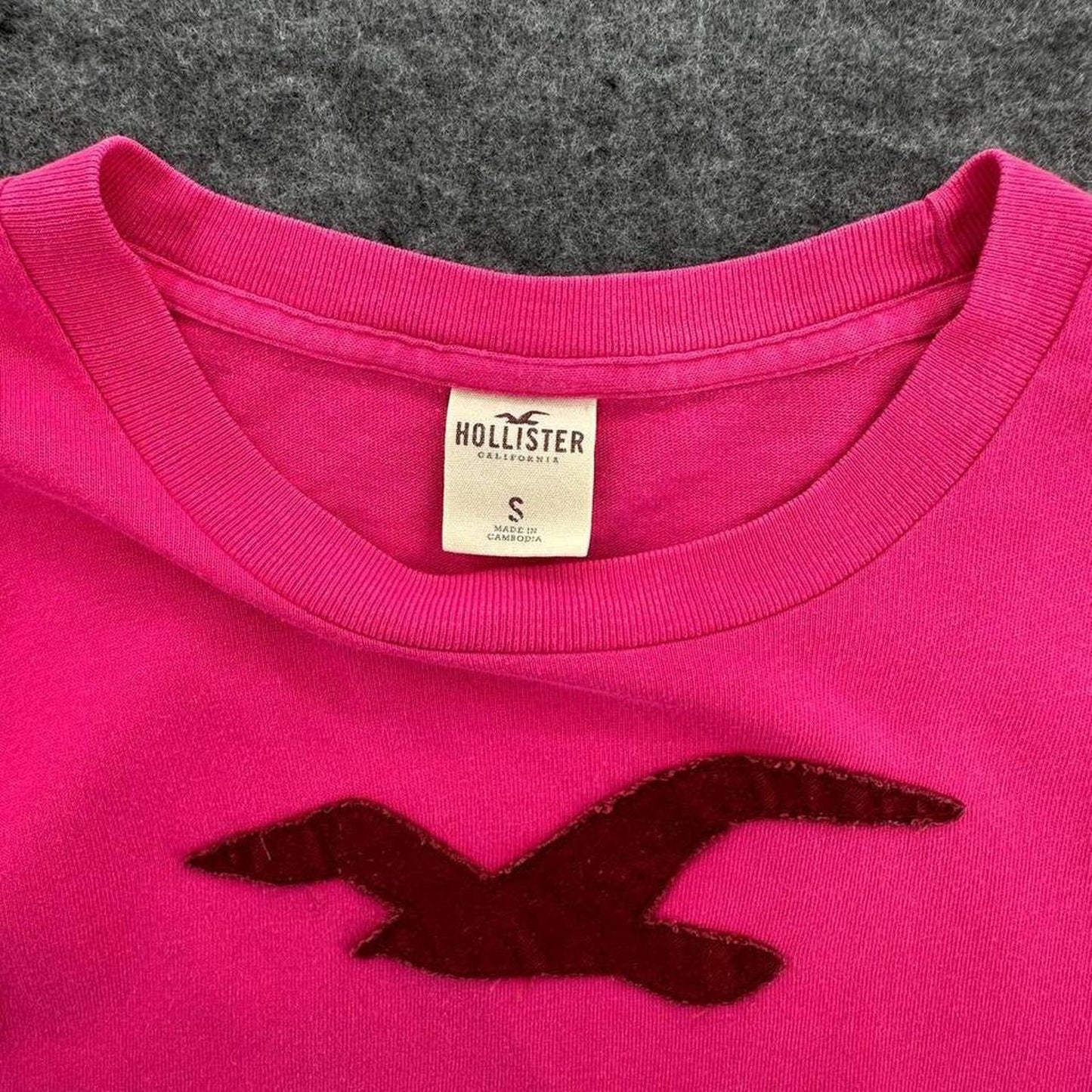 Y2k hollister co pink t shirt