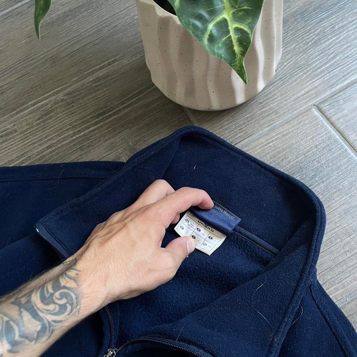 Umbro boxy y2k baggy zip