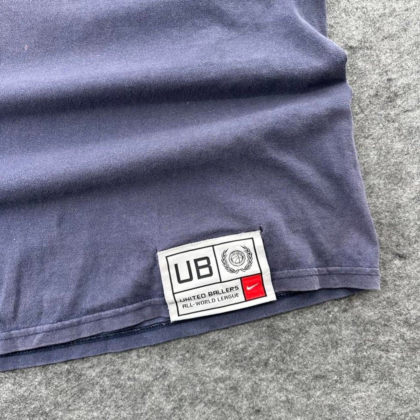 Nike navy united ballers t shirt