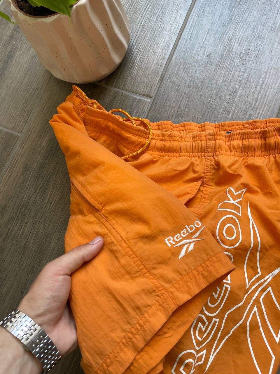 Reebok vintage nylon summer swim shorts