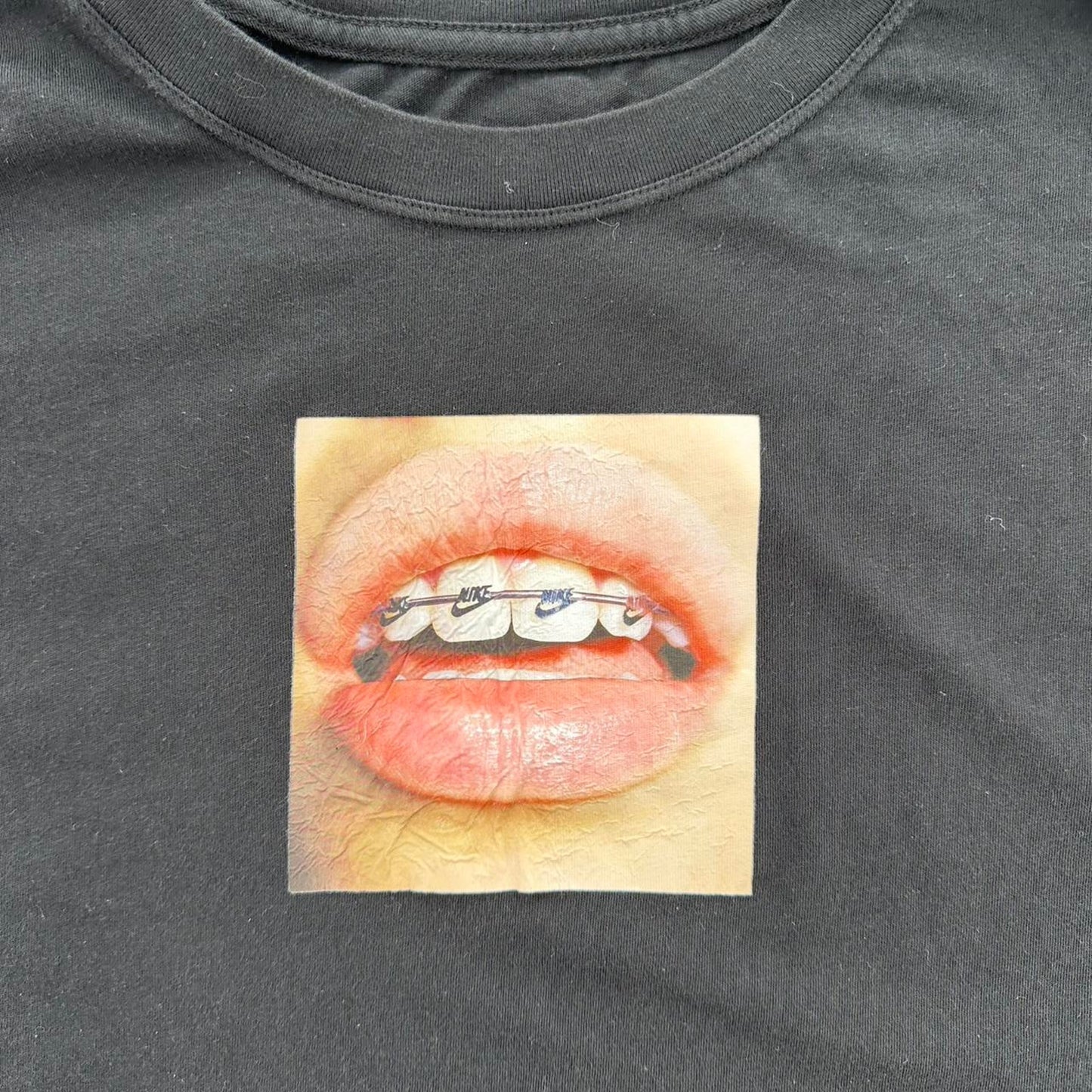Nike black graphic tee with