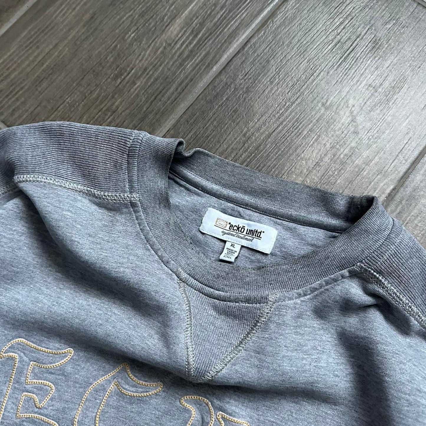 Ecko unltd grey vintage sweatshirt