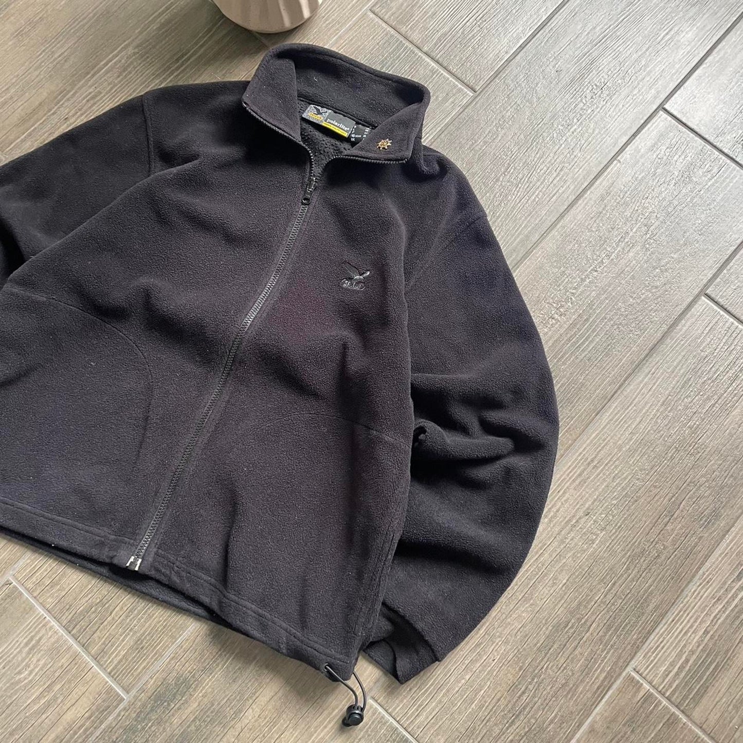 Salewa black fleece gorpcore oversized y2k M jumper