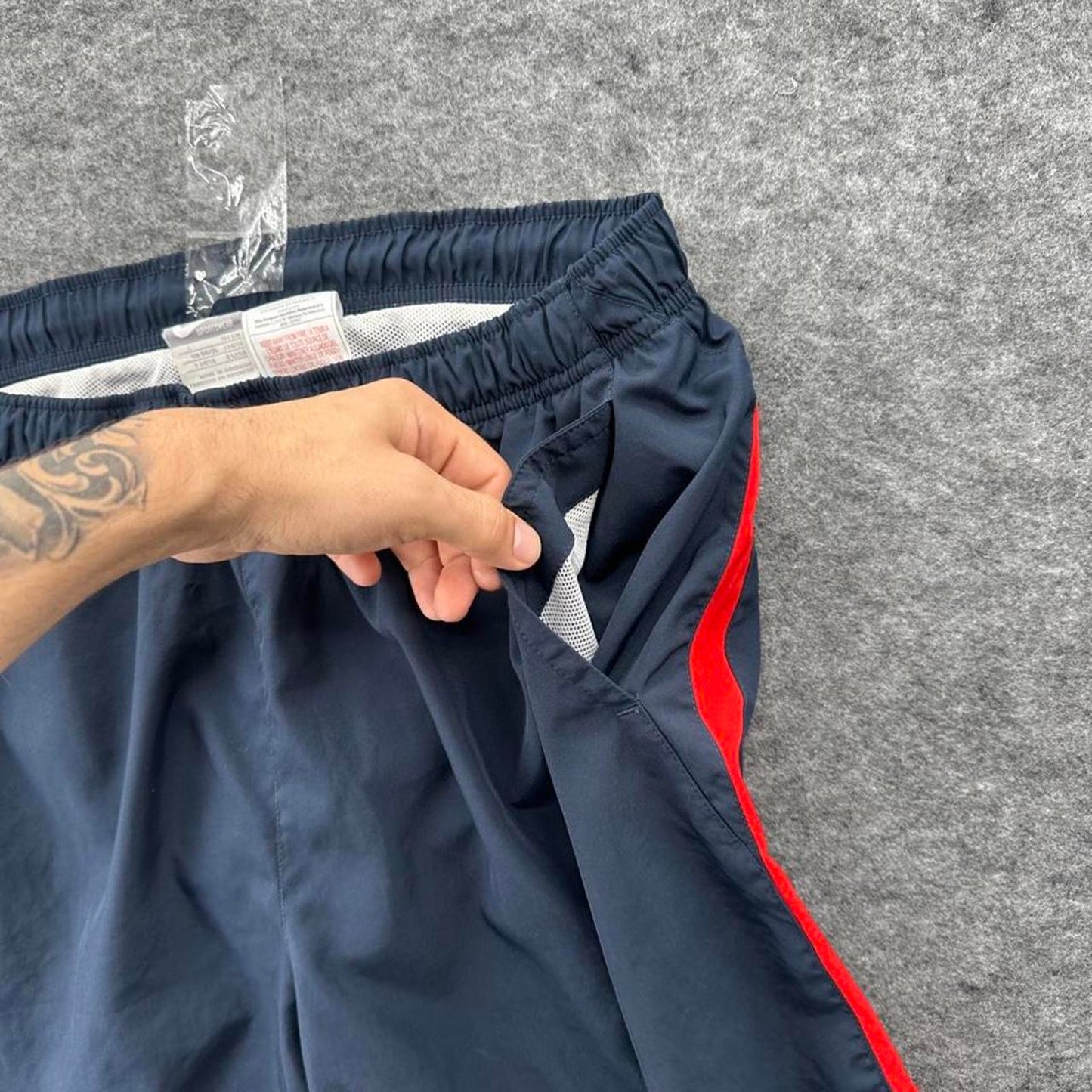 Nike navy blue shorts with