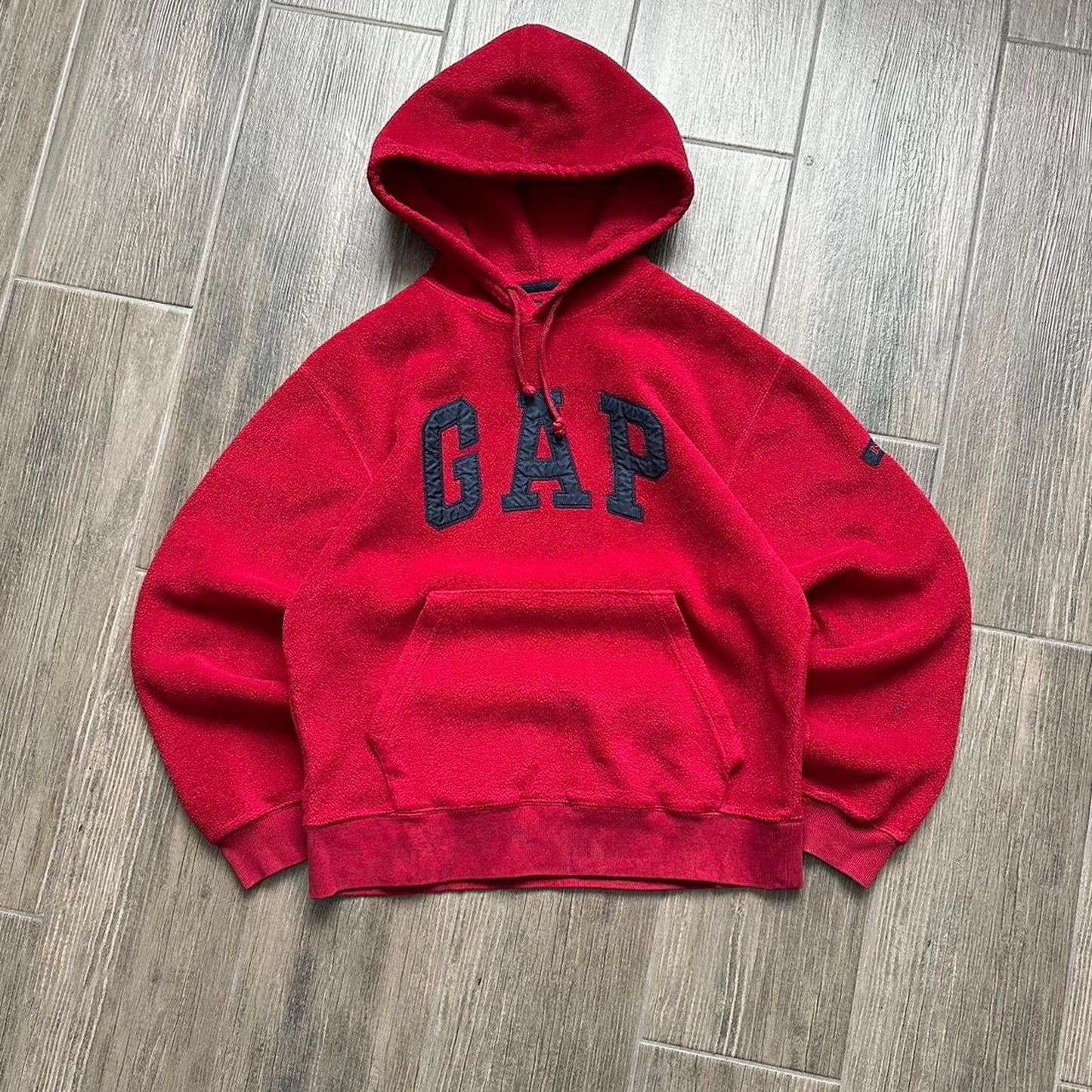 Gap fleece y2k travis style baggy hoodie