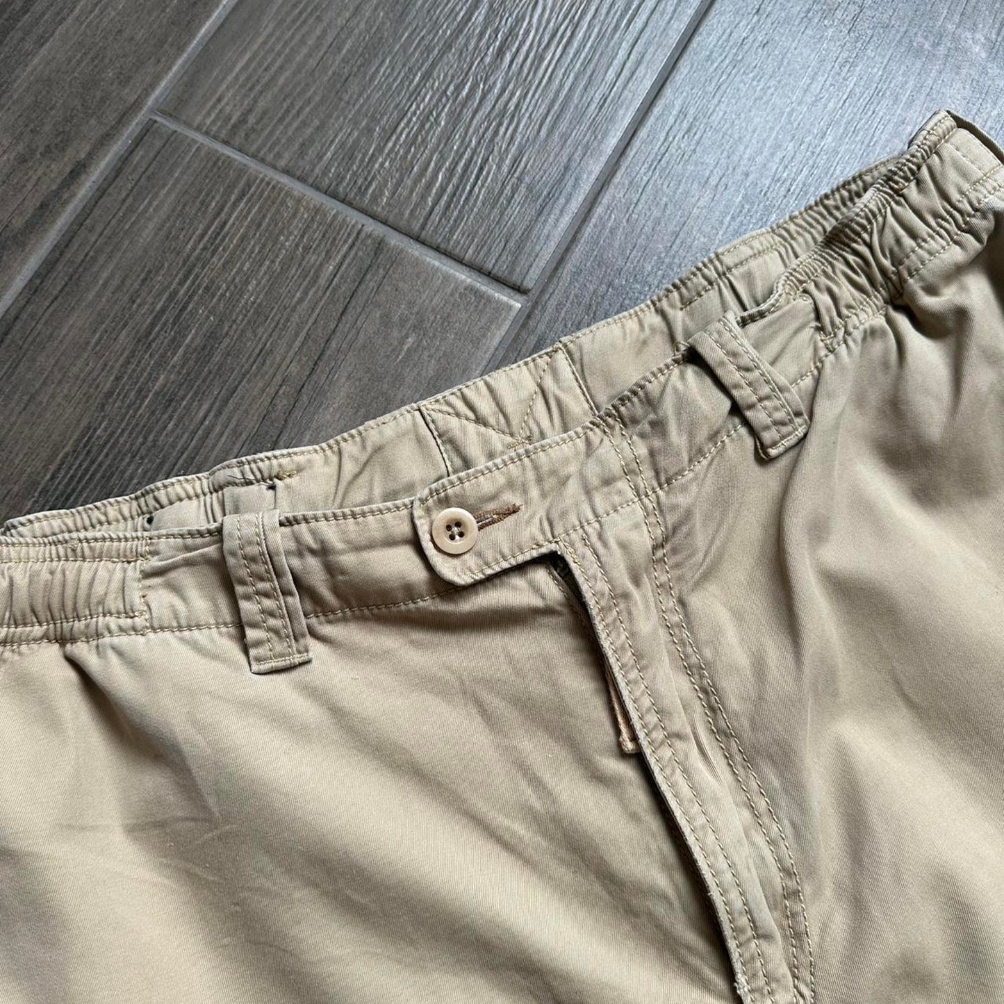 Polo Ralph Lauren tan cargo vintage shorts