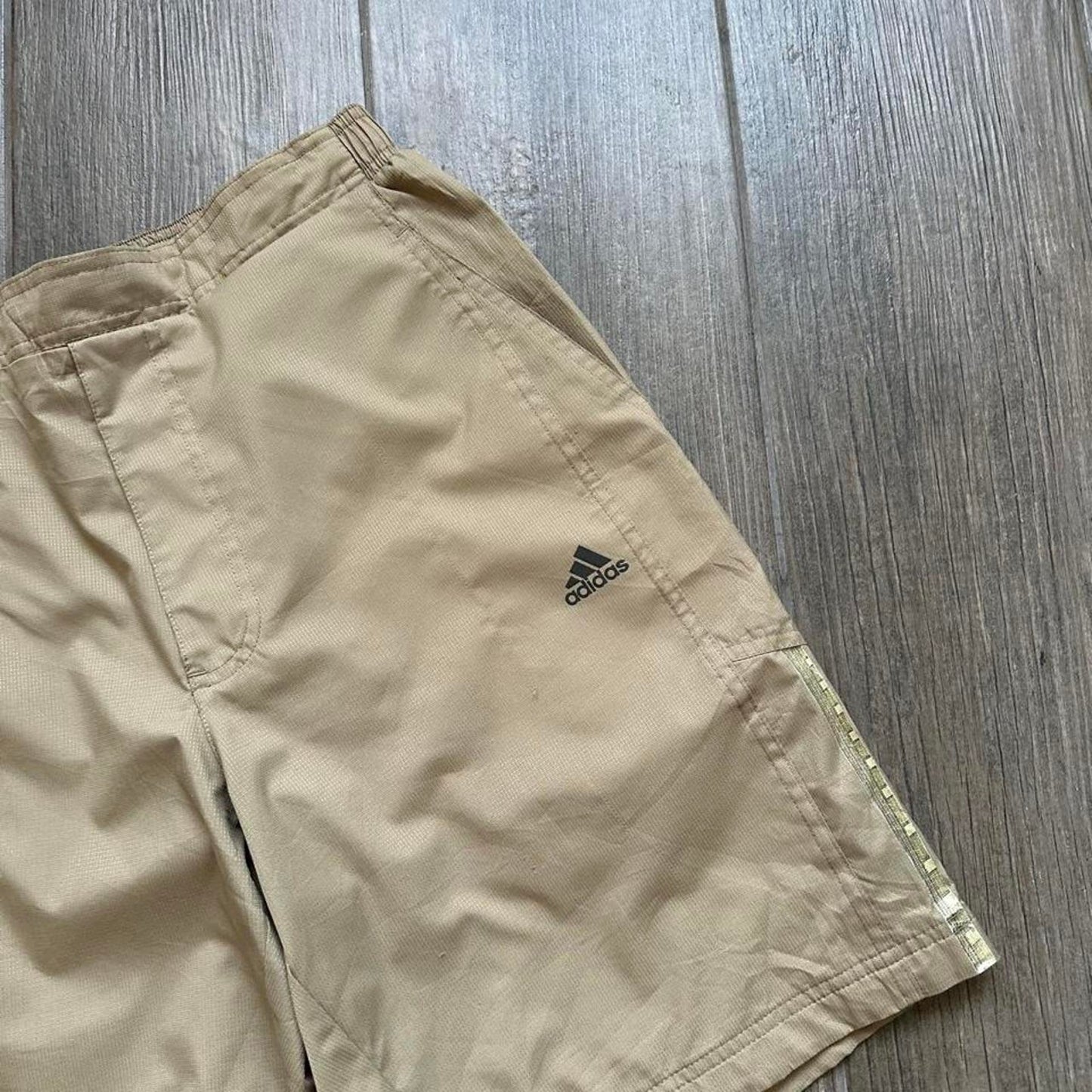 Adidas tan shorts