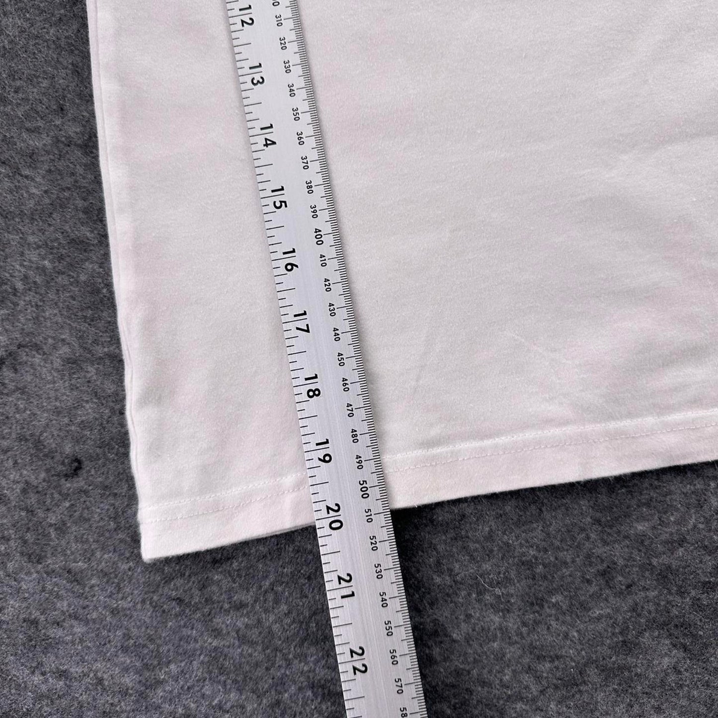 Stussy white baby tee with