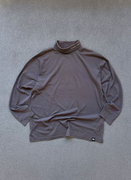 Quiksilver Y2K Grey Turtleneck Jumper